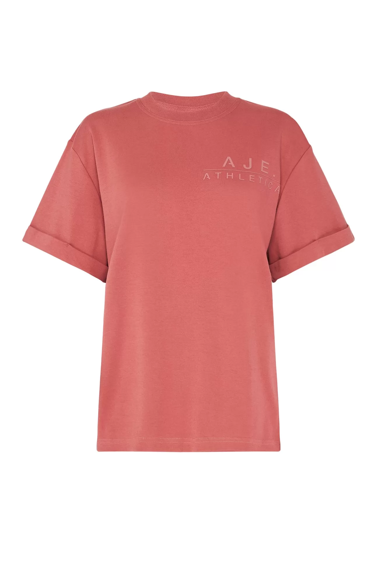 Aje ATHLETICA Long T-Shirt 003 Dusty Rose Clearance