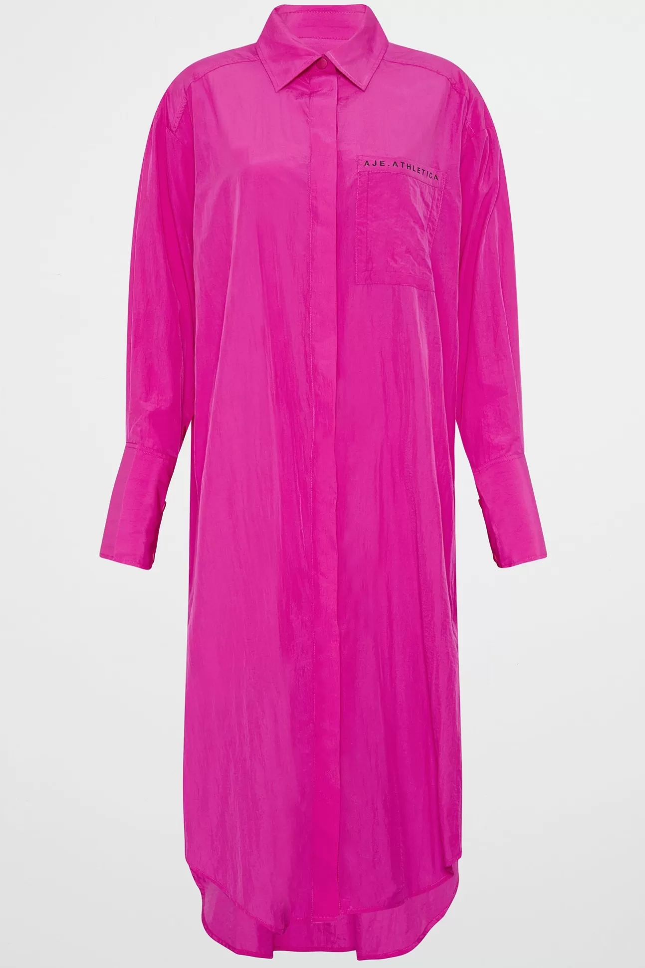 Aje ATHLETICA Longline Oversized Shirt 441 Power Pink Cheap