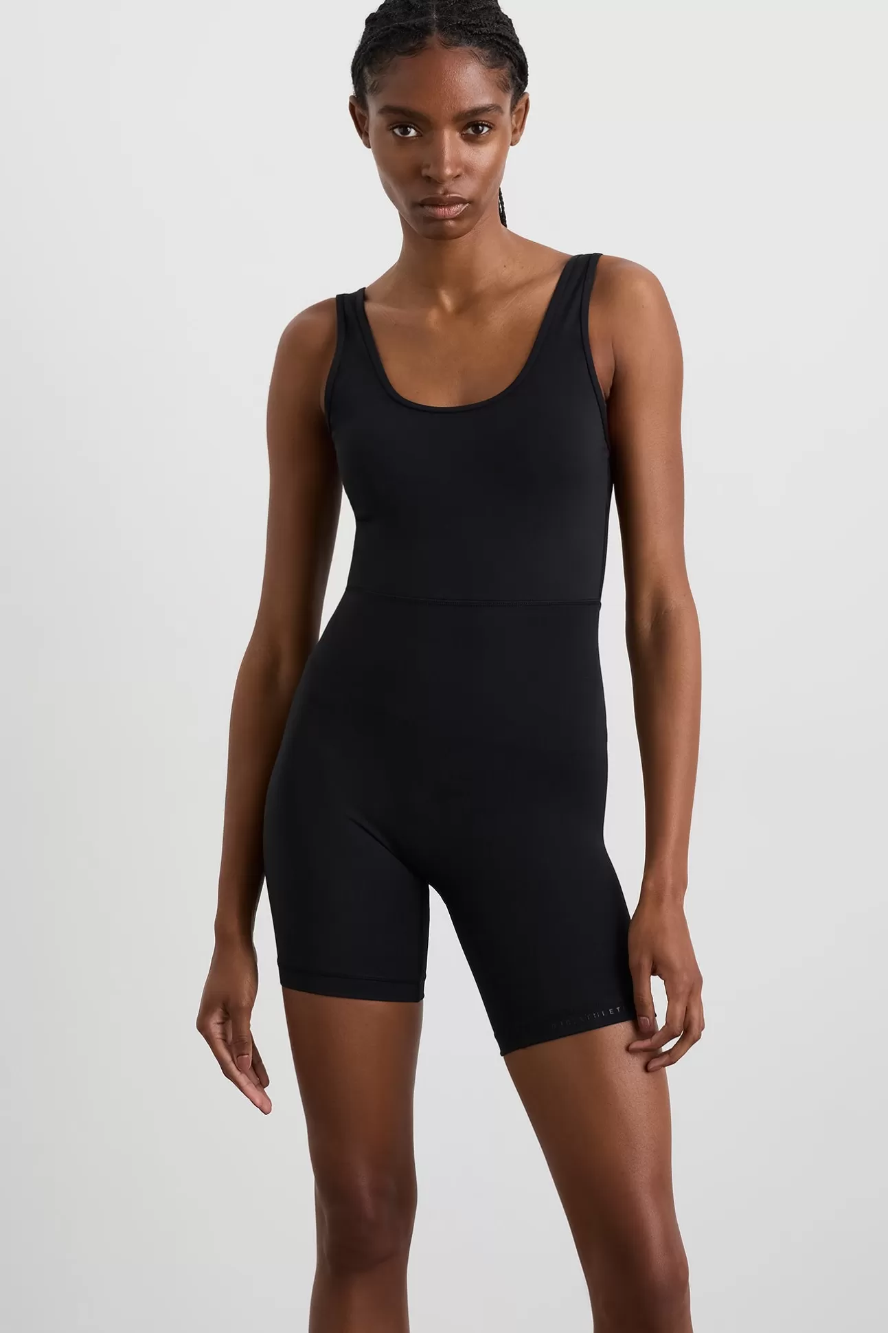 Aje ATHLETICA Mesh Back Bike Catsuit 807 Black Sale