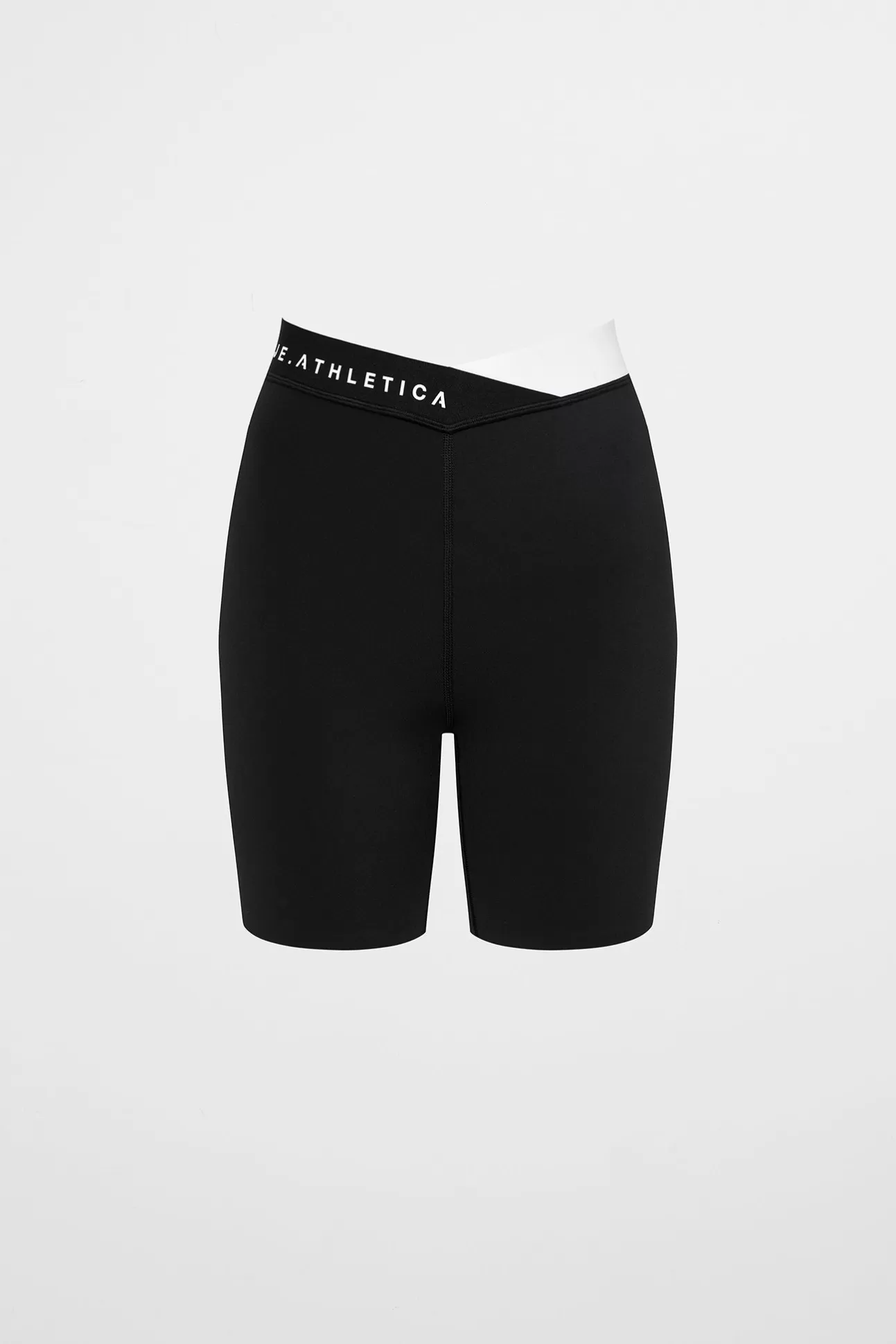 Aje ATHLETICA Mid Cross Over Bike Shorts 607 Black/White Best