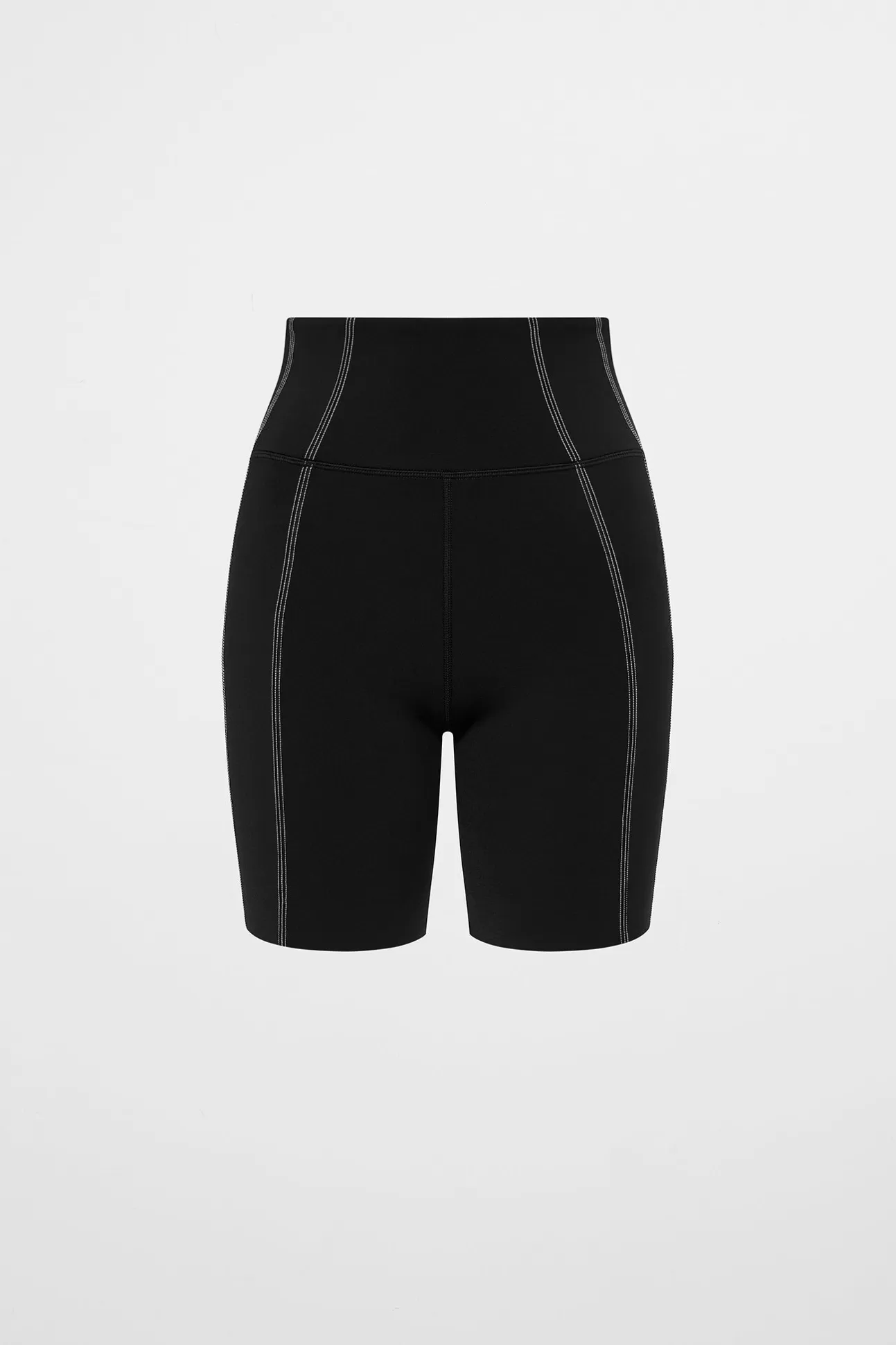 Aje ATHLETICA Mid Length Panel Shorts 615 Black New