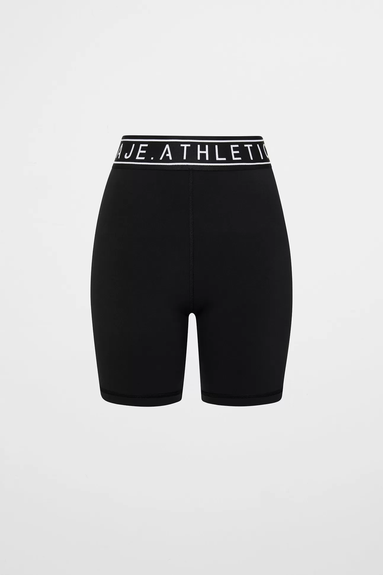 Aje ATHLETICA Mid Logo Elastic Shorts 607 Black Cheap