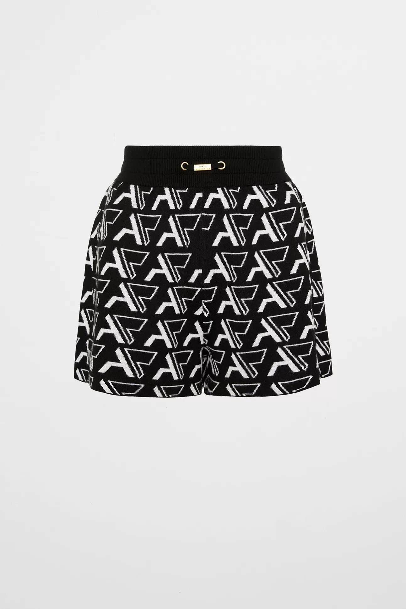 Aje ATHLETICA Monogram Shorts 640 Monogram Intarsia Fashion