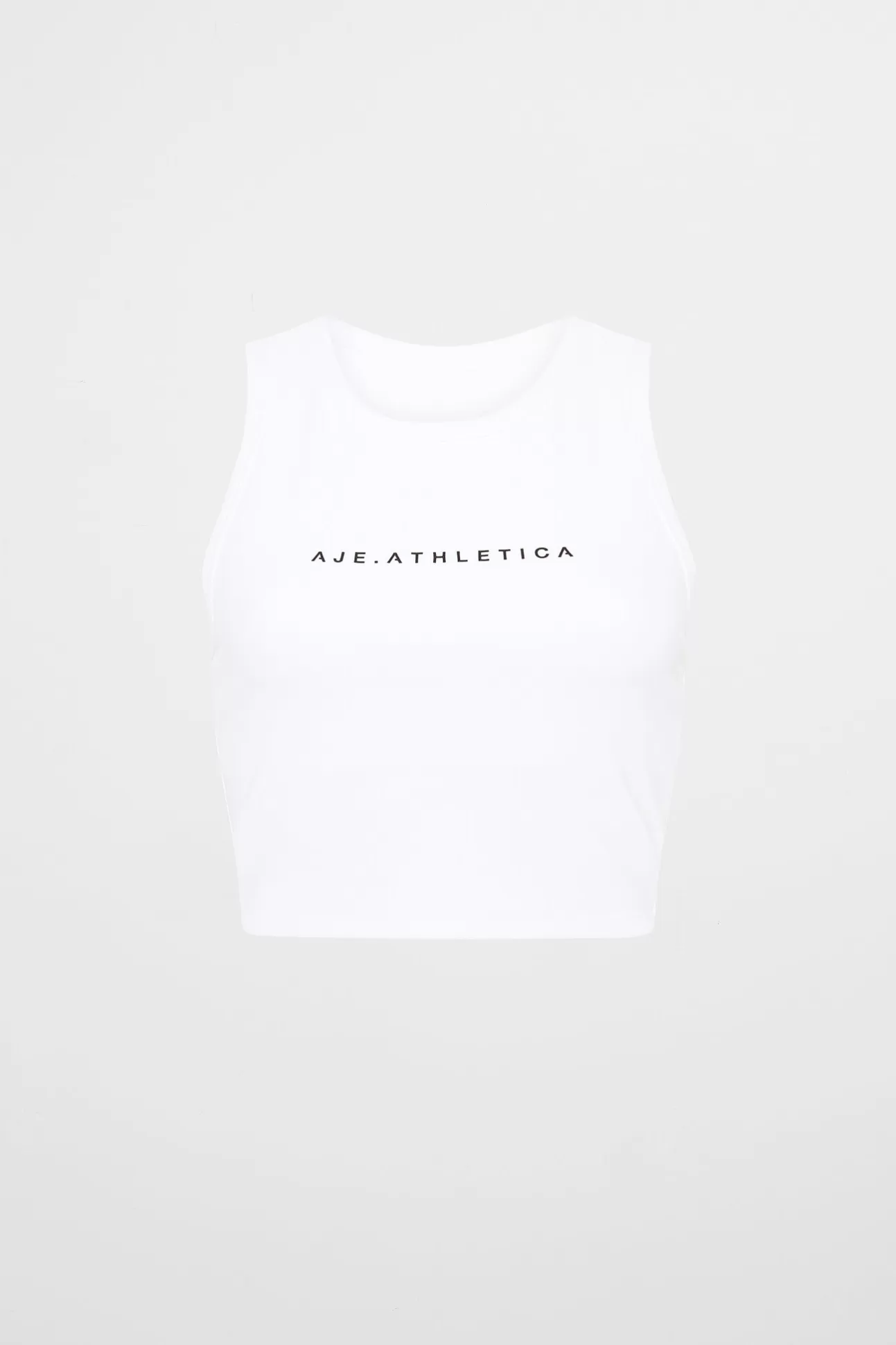 Aje ATHLETICA Ottoman Rib Tank 135 White Cheap