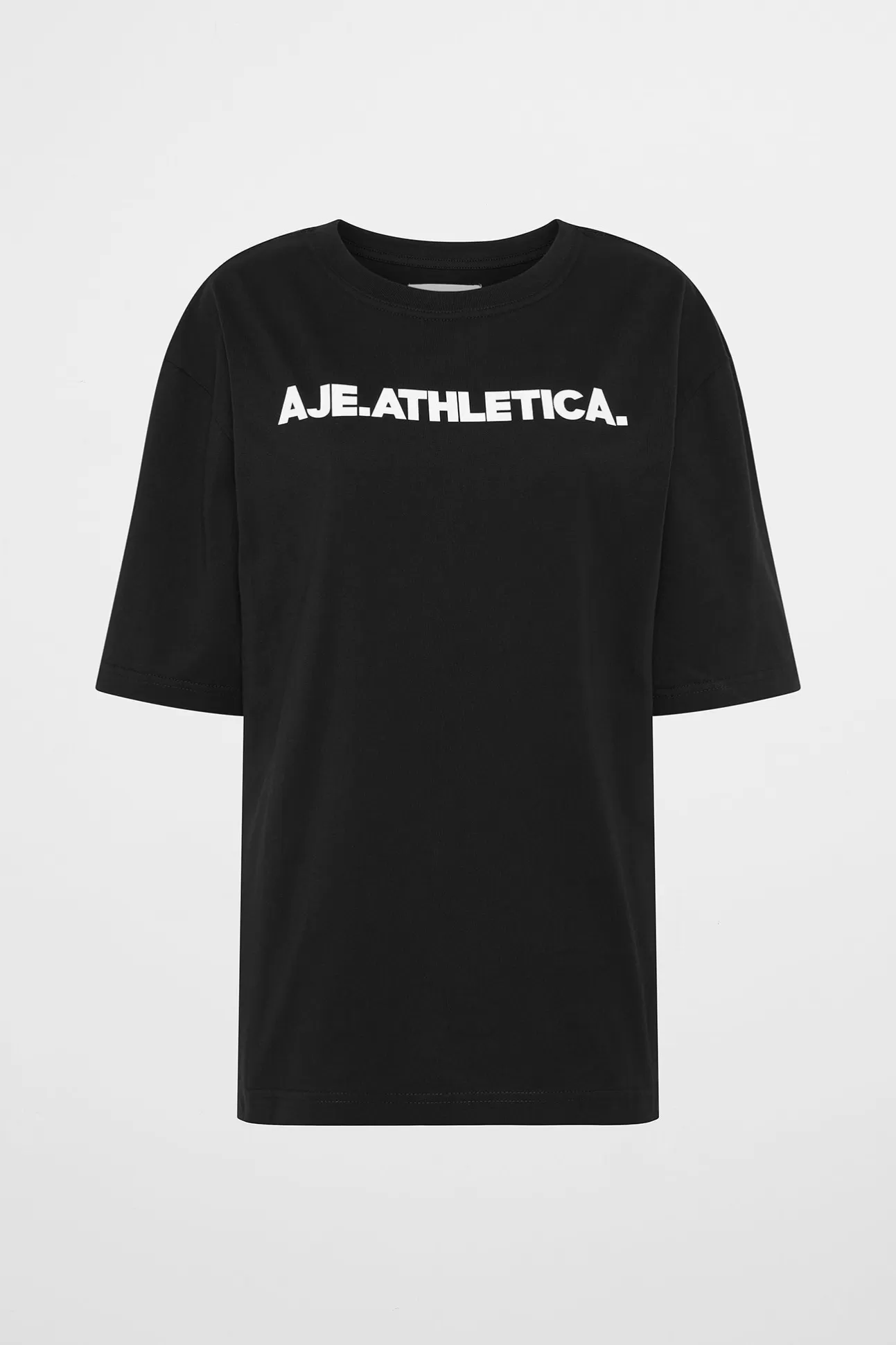 Aje ATHLETICA Oversized Bold Logo Tee 102 Black/White Best Sale