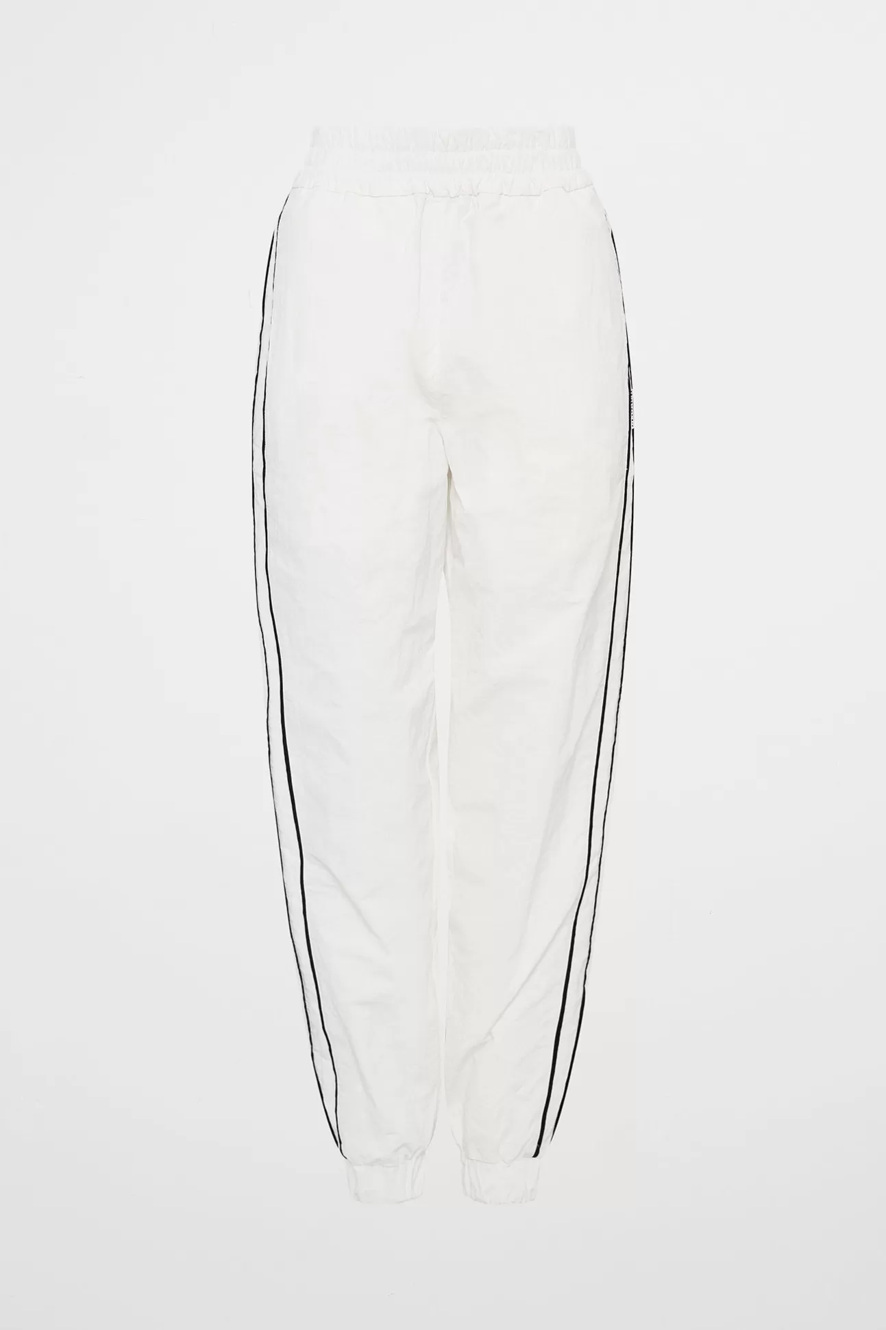 Aje ATHLETICA Panelled Spray Pants 511 White/Black Discount