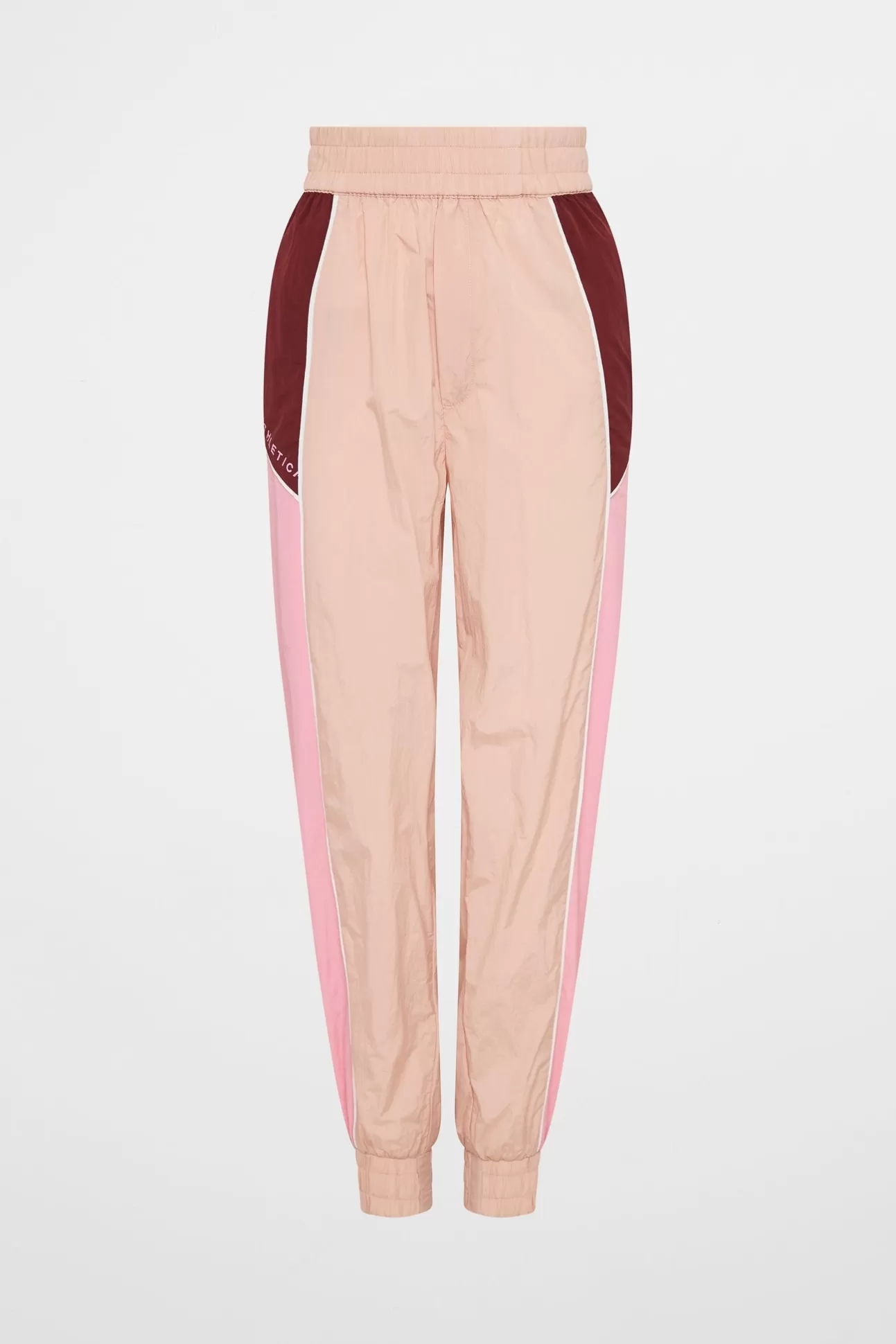 Aje ATHLETICA Panelled Spray Trackpants 510 Blush/Multi Clearance