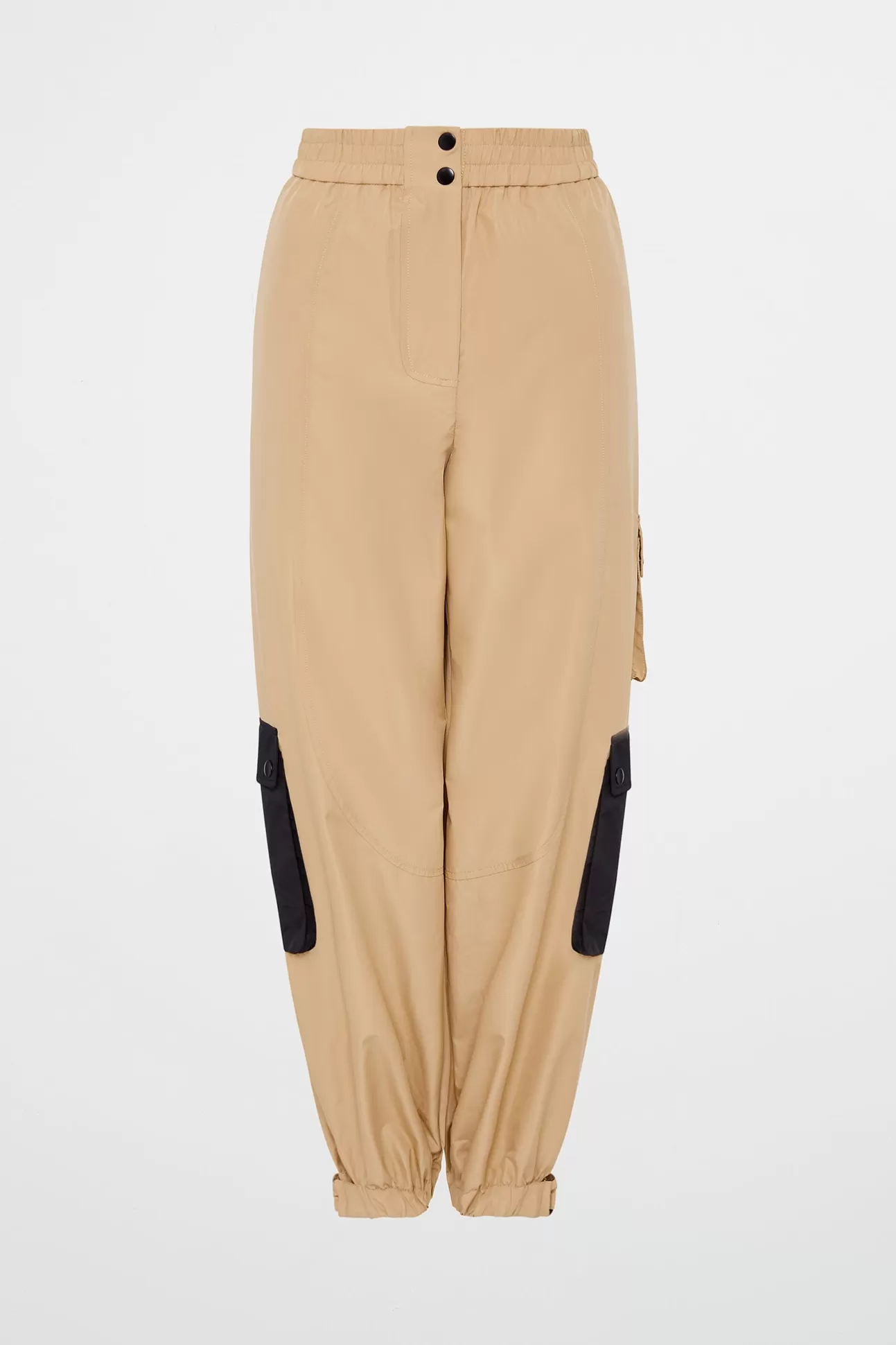 Aje ATHLETICA Parachute Pants 511 Natural Tan / Black Online