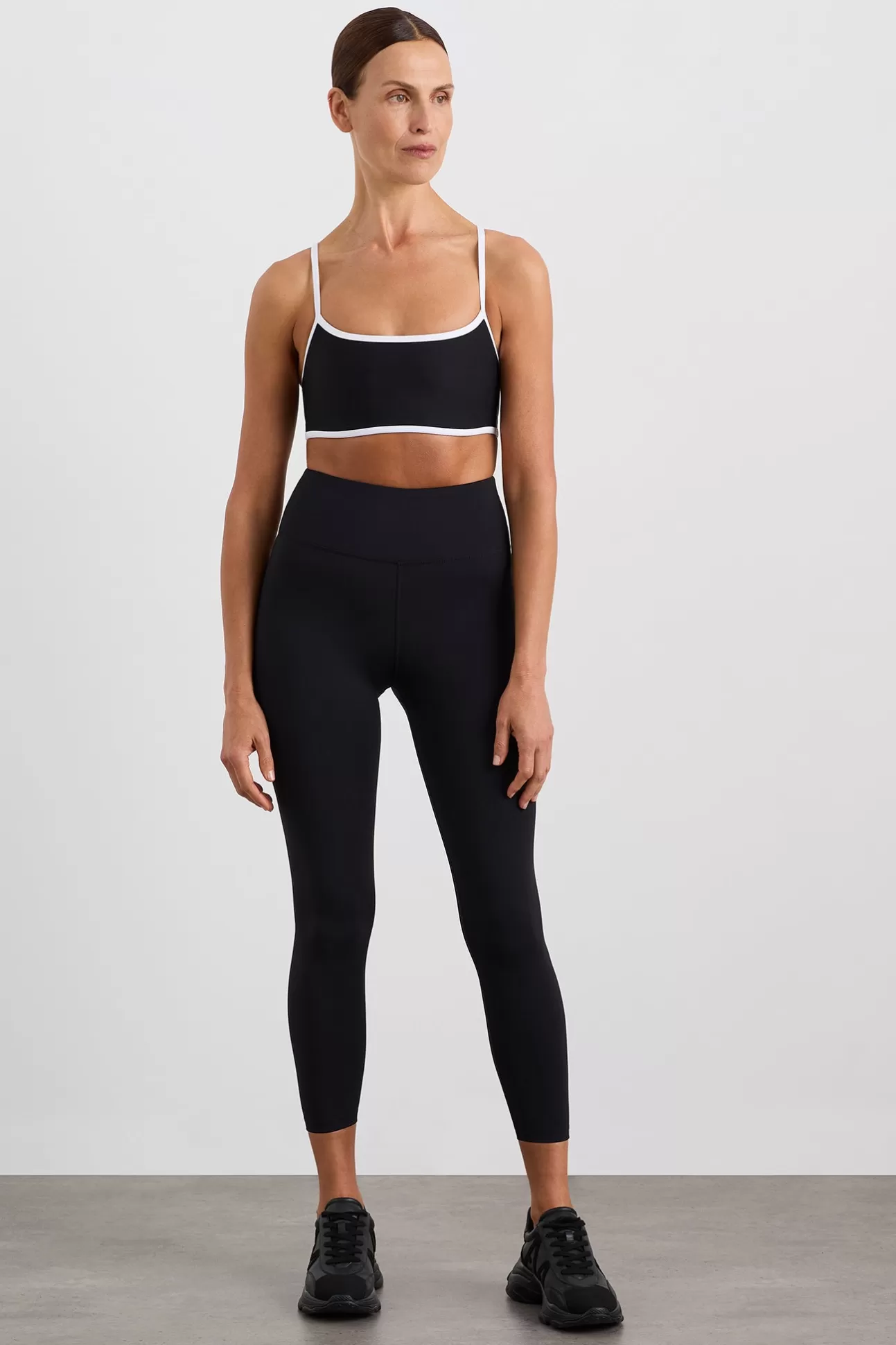 Aje ATHLETICA Peached Ankle Length Legging 203 Black Sale