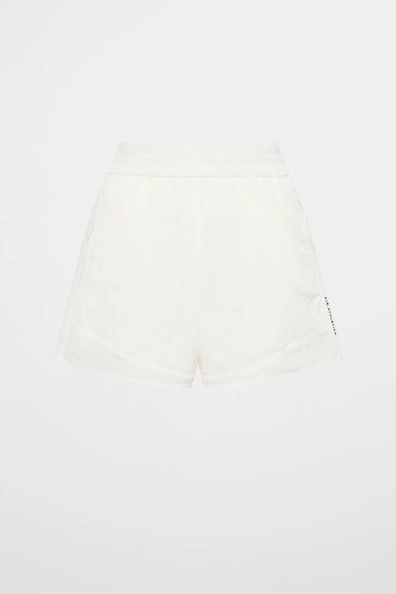 Aje ATHLETICA Perforated Shorts 608 White Clearance