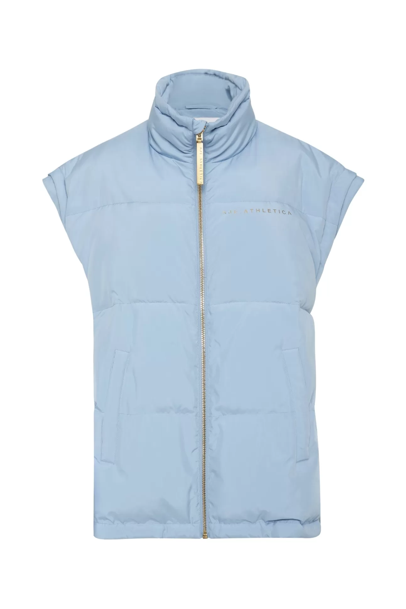 Aje ATHLETICA Puffer Vest 717 Steel Blue Sale