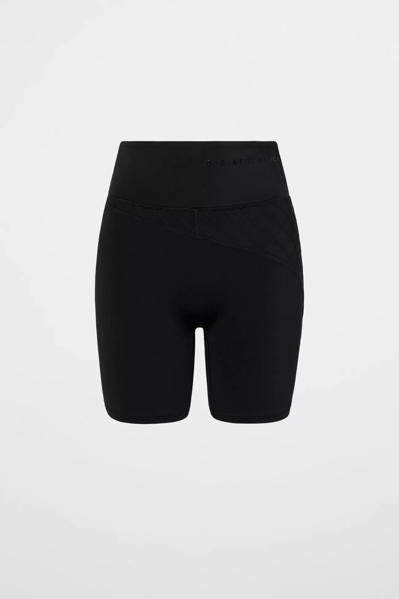 Aje ATHLETICA Quilted Mid Length Short 629 Black Hot