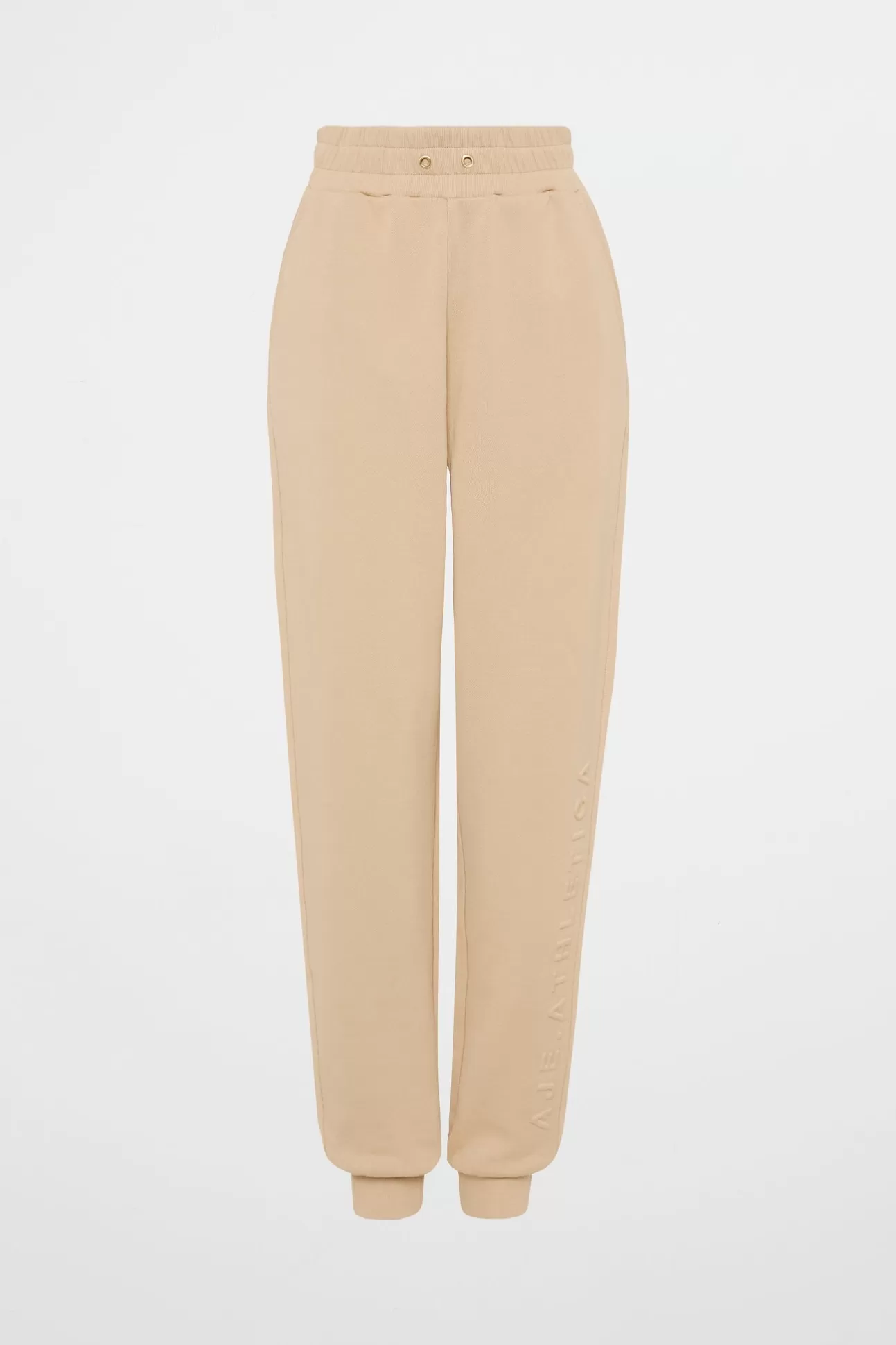 Aje ATHLETICA Relaxed Track Pants 508 Biscotti Beige Sale