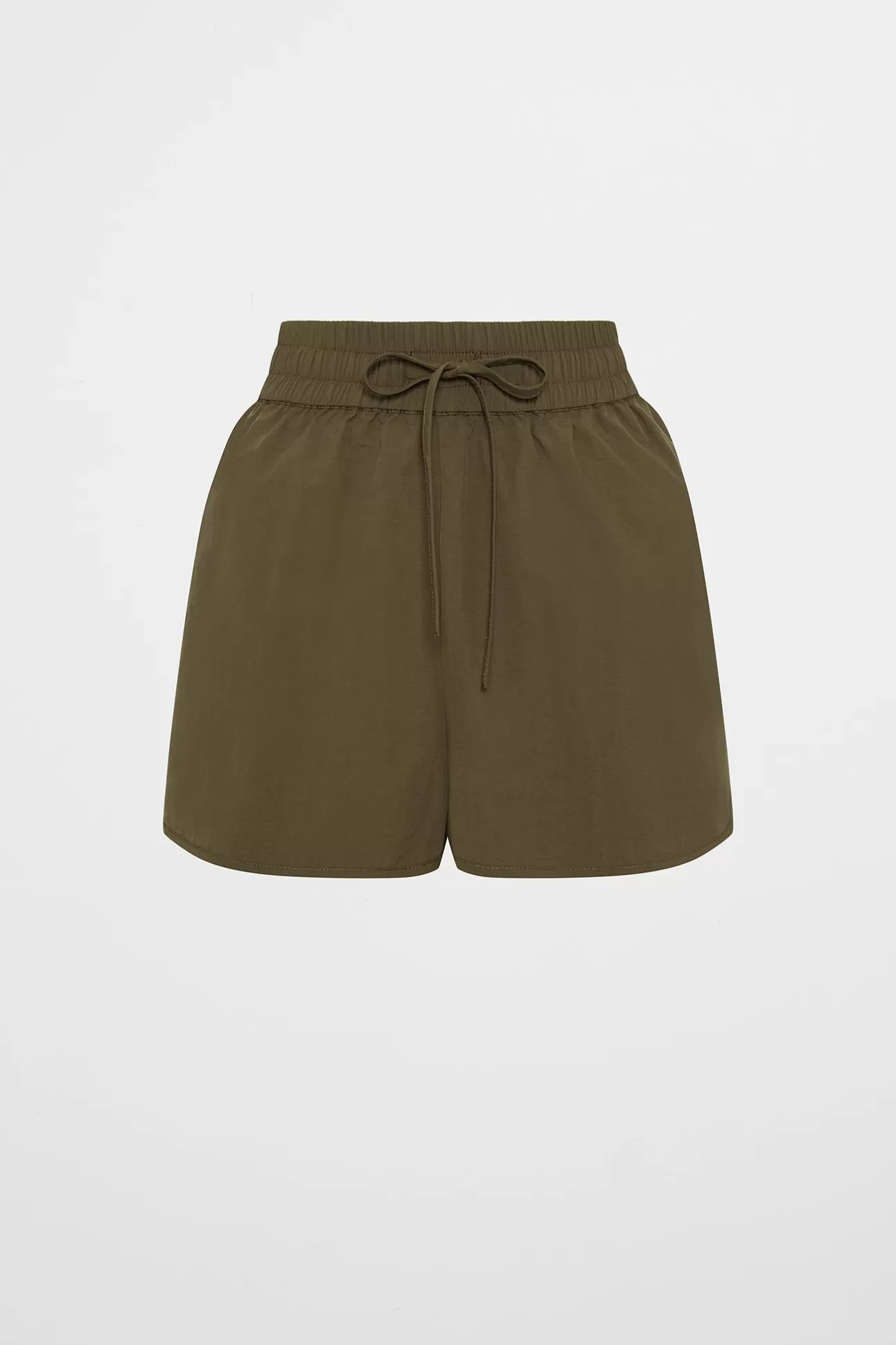 Aje ATHLETICA Running Spray Short 643 Deep Khaki Flash Sale