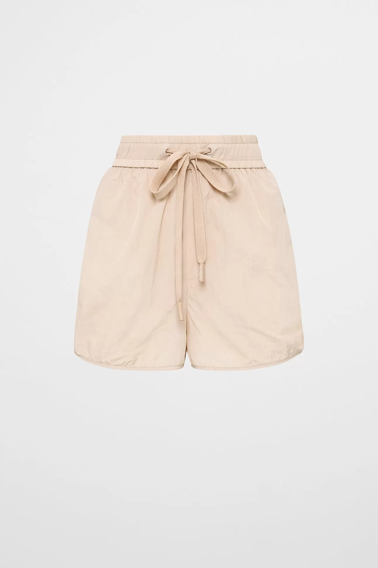 Aje ATHLETICA Side Ruched Short 602 Latte Beige Cheap