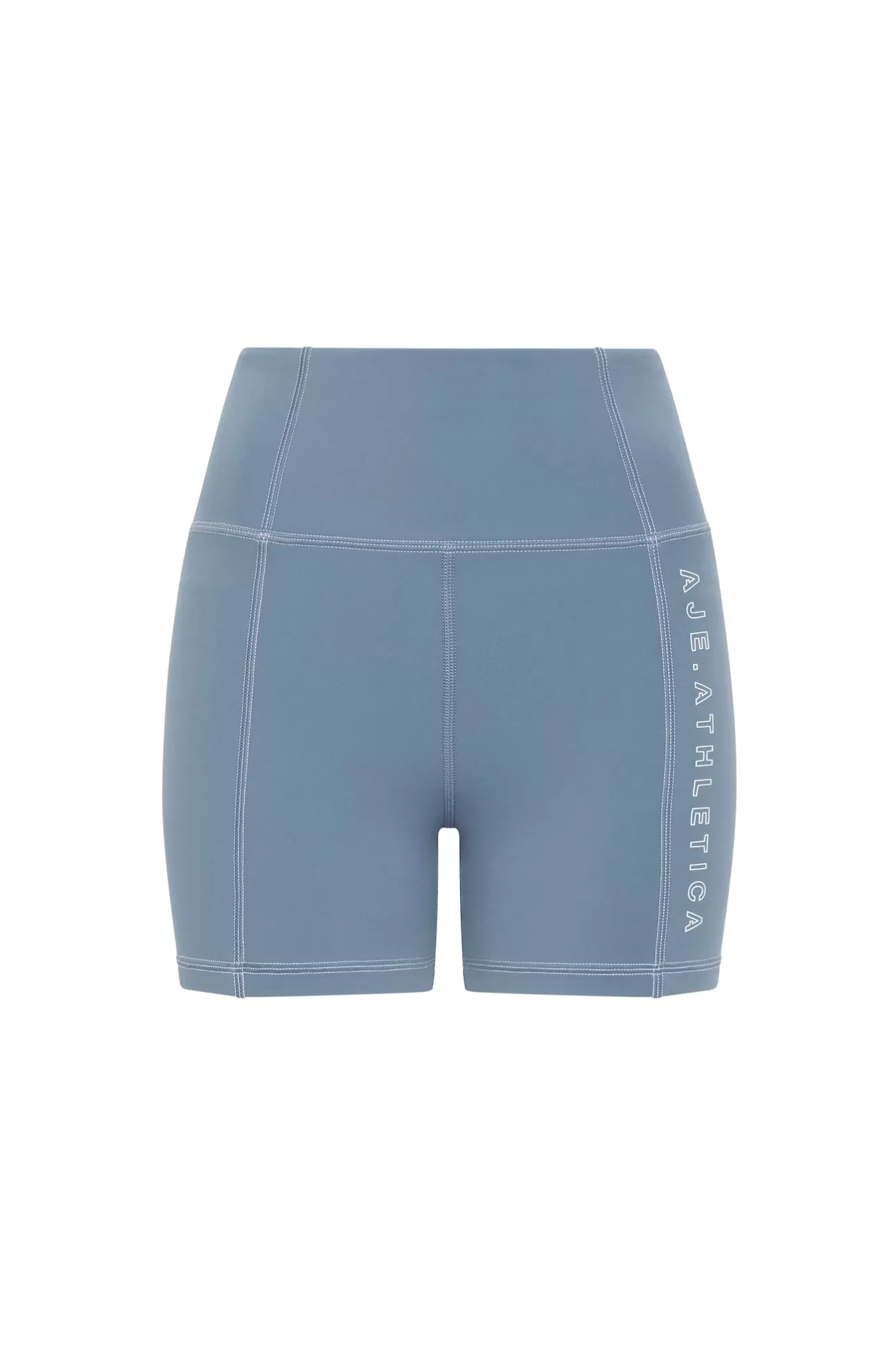 Aje ATHLETICA Signature Logo Bike Shorts 605 Storm Blue Sale