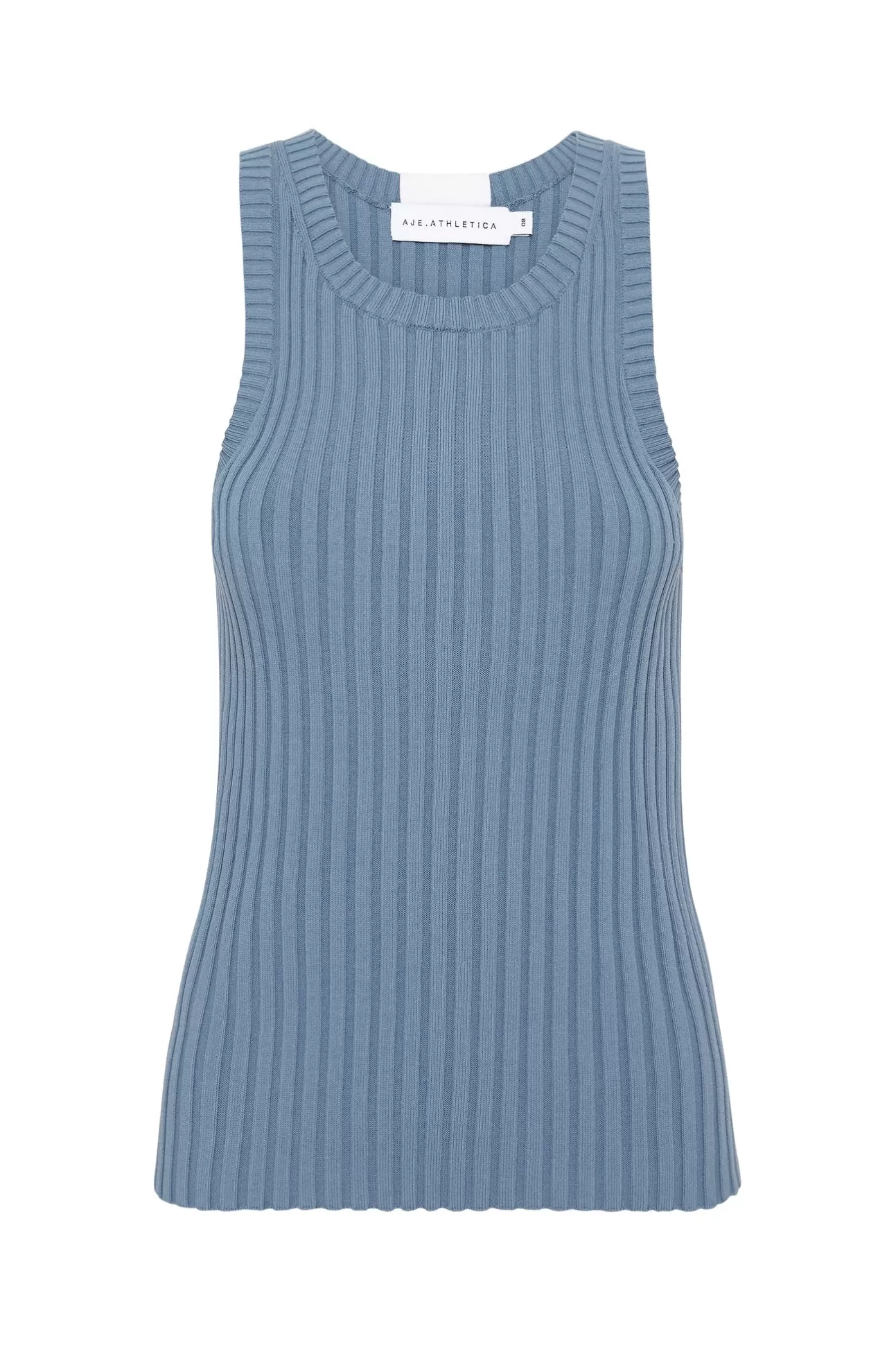 Aje ATHLETICA Slim Knitted Tank 107 Storm Blue Online