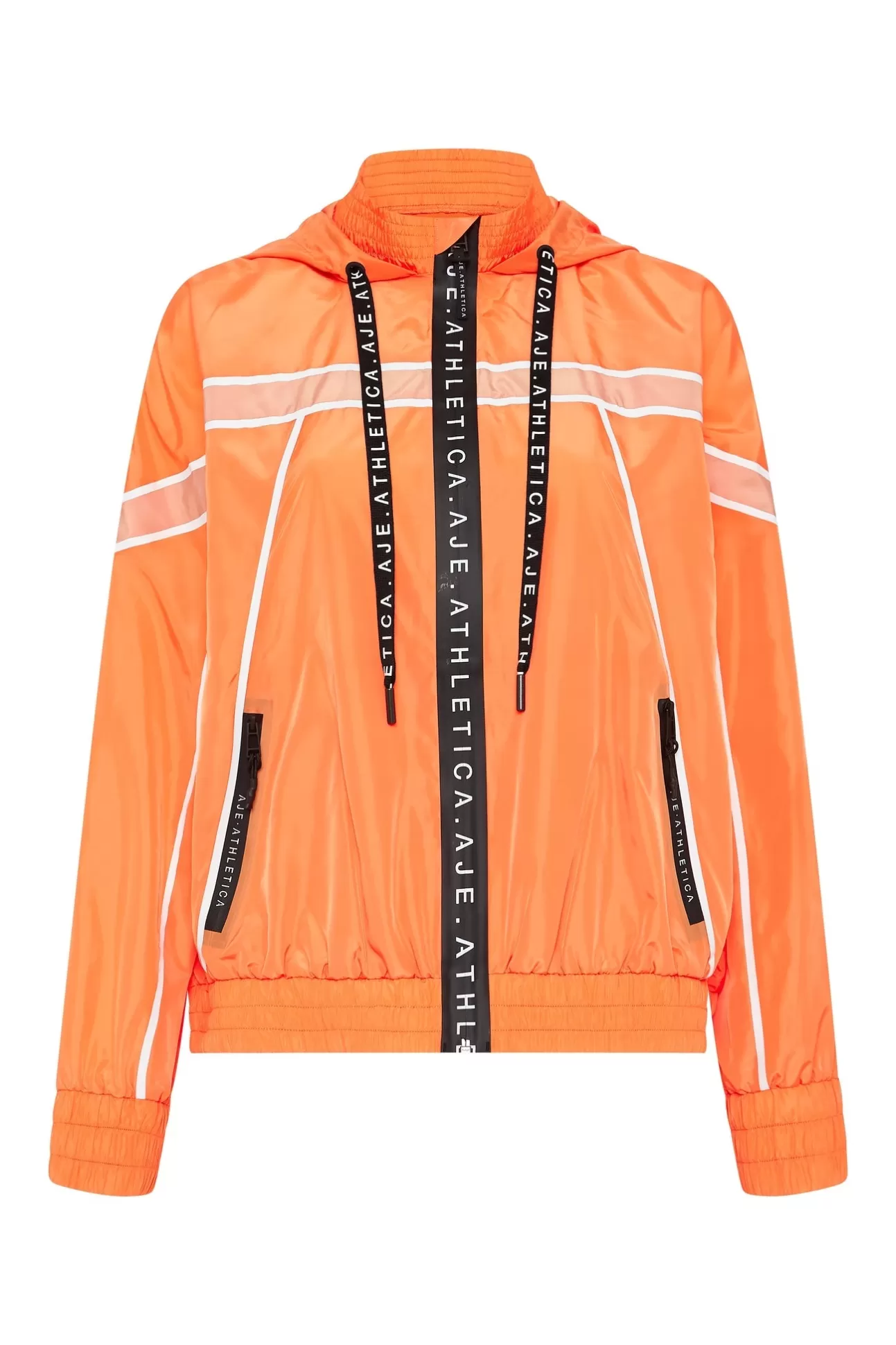 Aje ATHLETICA Spray Jacket 707 Tangerine Orange Shop