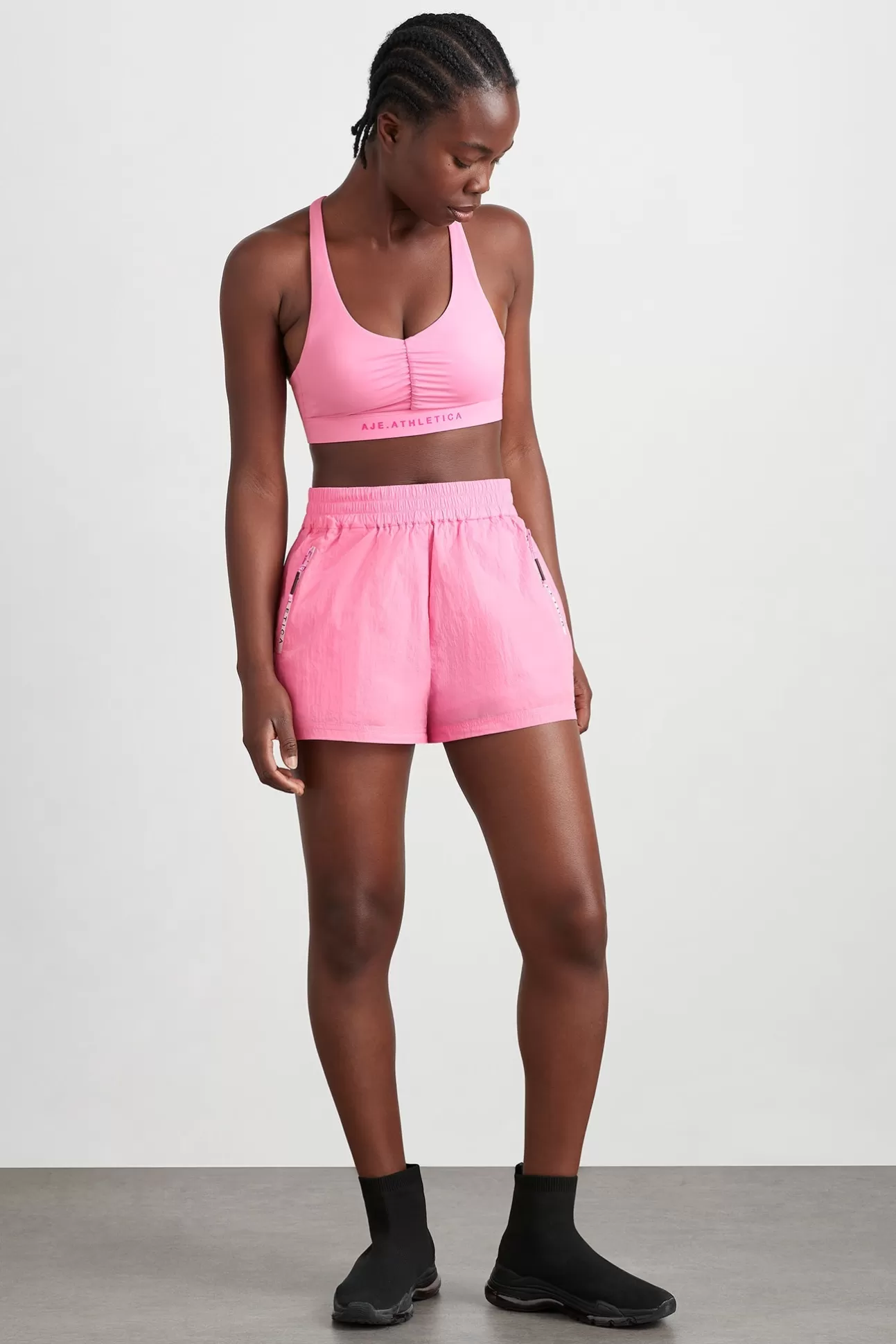 Aje ATHLETICA Spray Short 620 Candy Pink Sale