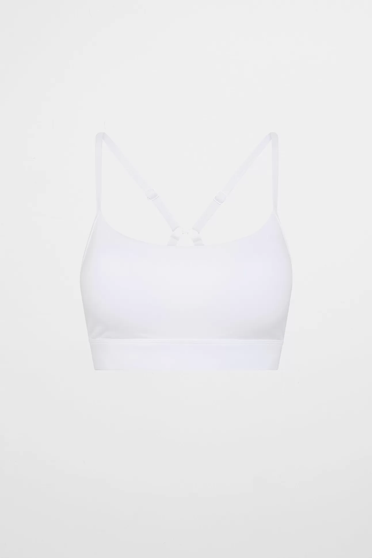 Aje ATHLETICA Square Neck Sports Bra 307 White Outlet