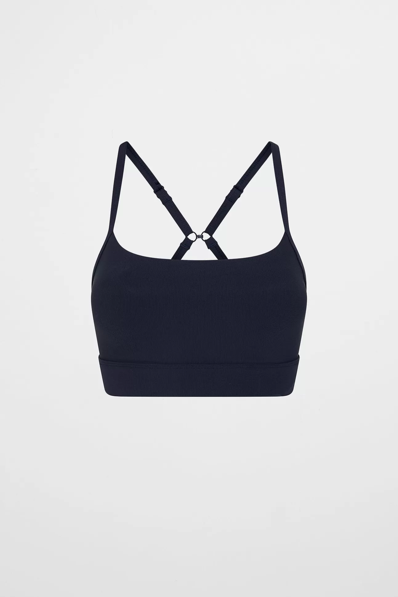 Aje ATHLETICA Square Neck Sports Bra 307 Galaxy Blue Clearance