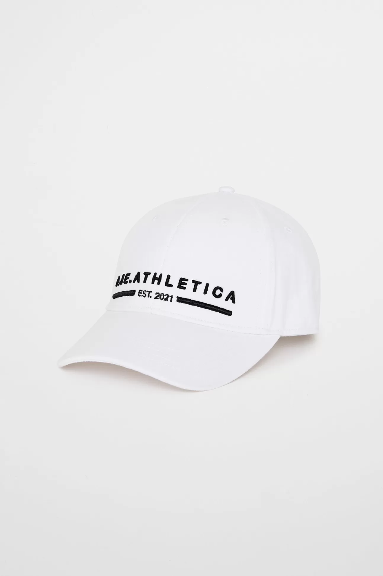 Aje ATHLETICA Stacked Logo Cap 901 White/Black Logo New