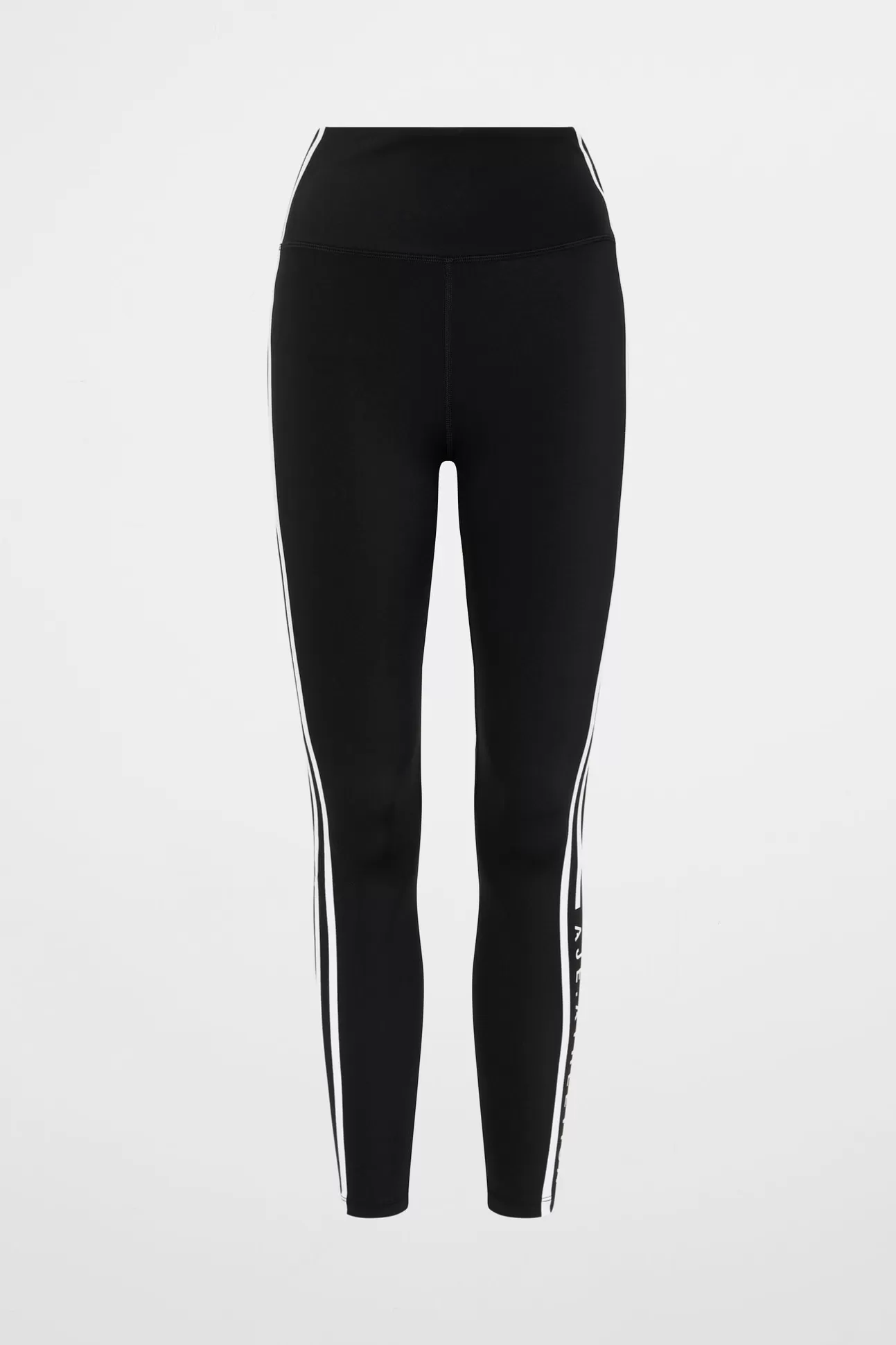 Aje ATHLETICA Stripe Full Length Legging 232 Black/White New