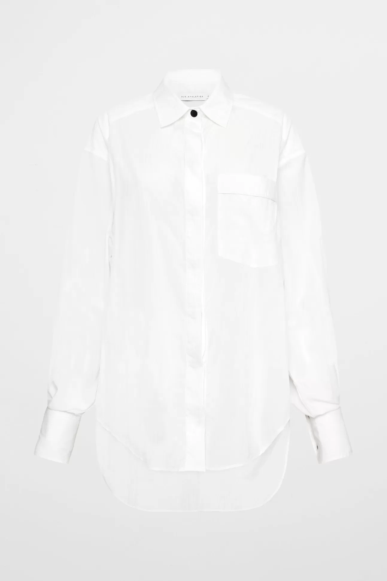 Aje ATHLETICA Windbreaker Shirt 406 White Hot