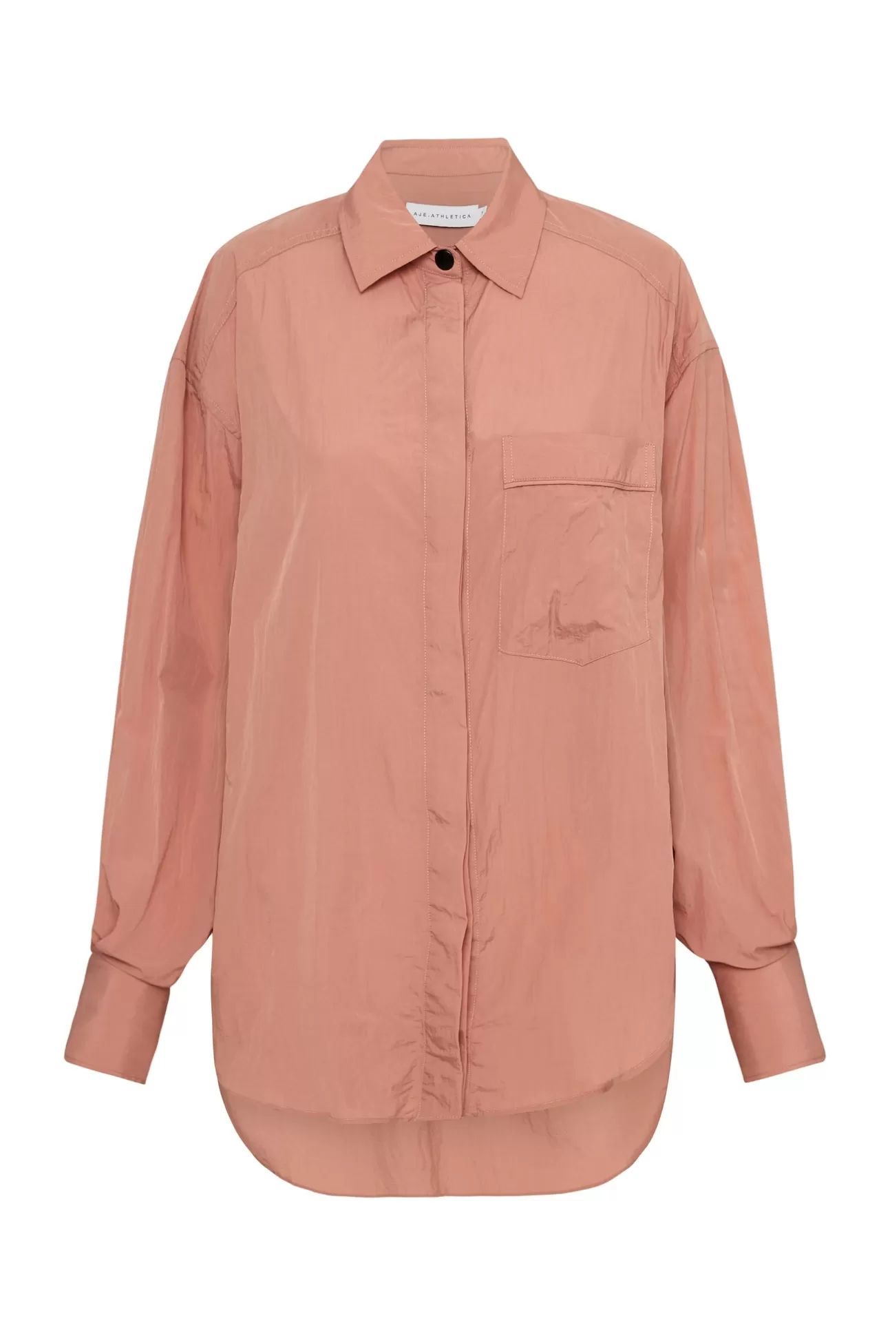 Aje ATHLETICA Windbreaker Shirt 406 Sunset Pink Best