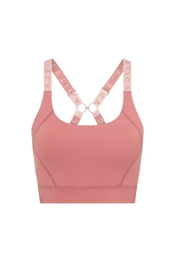 Adjustable Strap Logo Tape Sports Bra 321