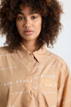 All Over Logo Spray Shirt 406