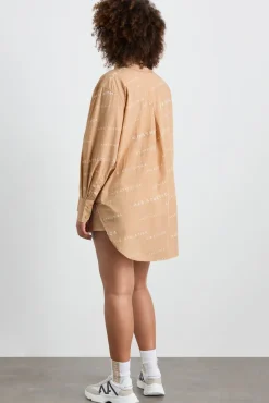 All Over Logo Spray Shirt 406