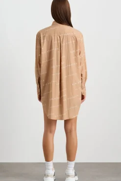 All Over Logo Spray Shirt 406