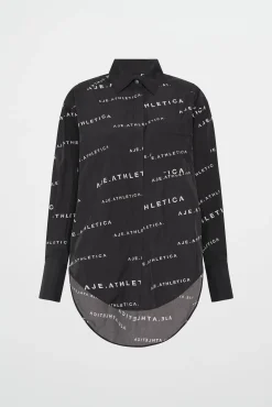 All Over Logo Spray Shirt 406