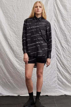 All Over Logo Spray Shirt 406