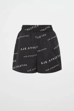 All Over Logo Spray Short 616