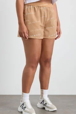 All Over Logo Spray Short 616