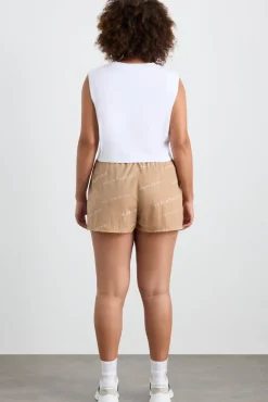 All Over Logo Spray Short 616