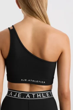 Asymmetric Ribbed Crop Top 386