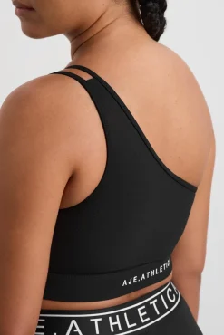 Asymmetric Ribbed Crop Top 386