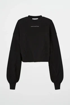 Batwing Crop Crew Jumper 413