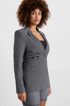 Belted Logotape Blazer 713