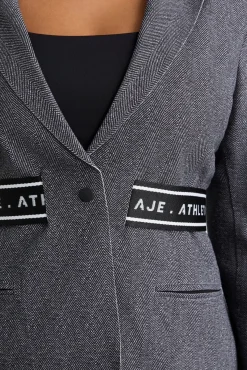 Belted Logotape Blazer 713