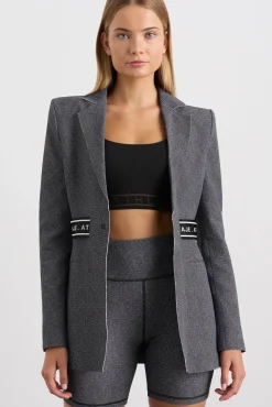 Belted Logotape Blazer 713