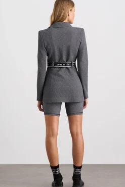 Belted Logotape Blazer 713