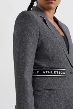 Belted Logotape Blazer 713