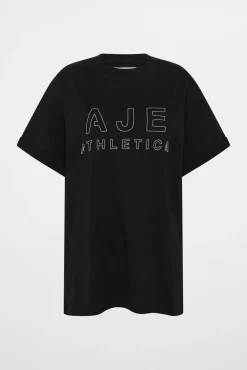 Block Logo Boyfriend Tee 102