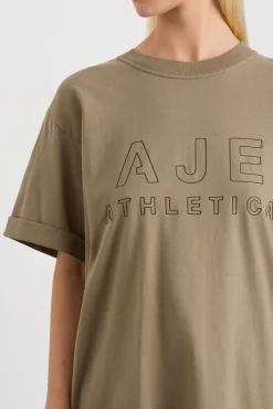 Block Logo Boyfriend Tee 102