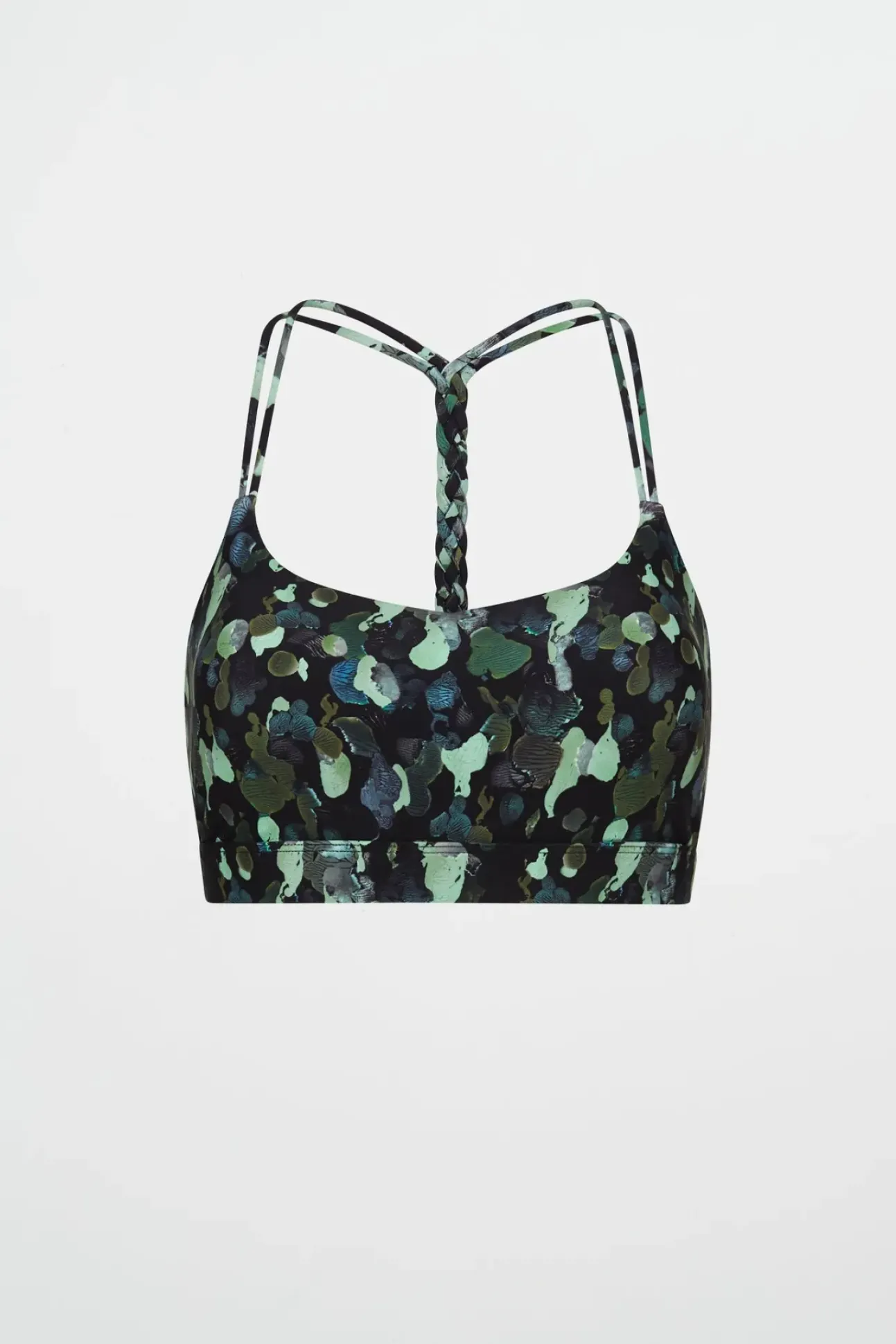 Braided Strappy Sports Bra 334