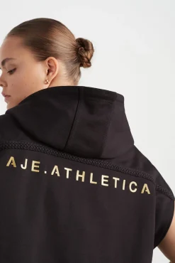 Braided Terry Crop Hoodie 402